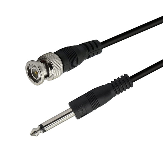 BNC Male To 6.35mm Plug Connection Cable, Length:1m - Security by buy2fix | Online Shopping UK | buy2fix