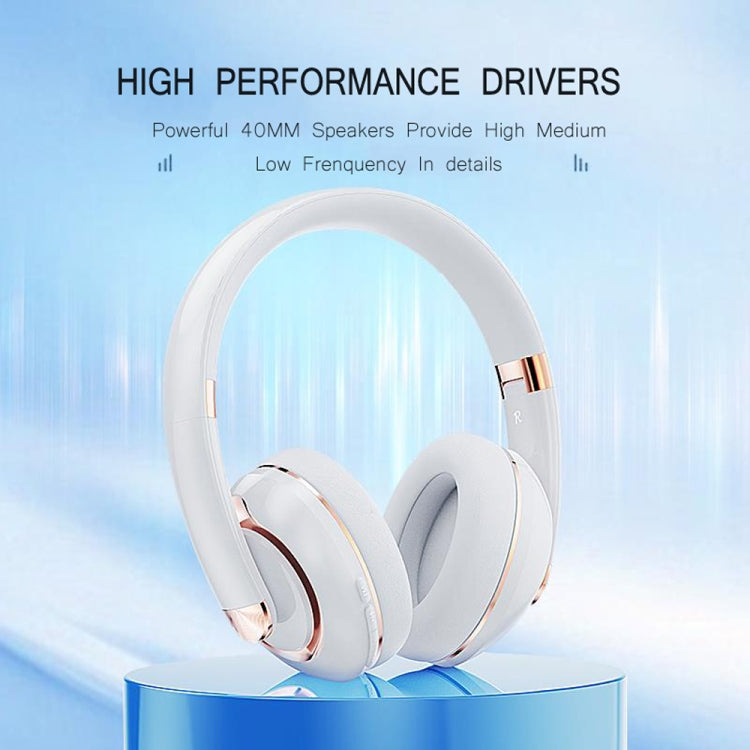 KE22 Folded Noise-cancelling Wireless Bluetooth Headphones(Orange) - Apple Accessories by buy2fix | Online Shopping UK | buy2fix