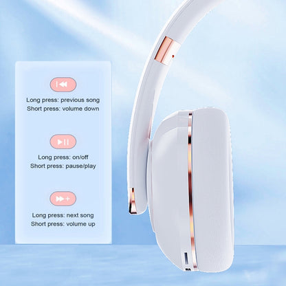 KE22 Folded Noise-cancelling Wireless Bluetooth Headphones(Purple) - Apple Accessories by buy2fix | Online Shopping UK | buy2fix