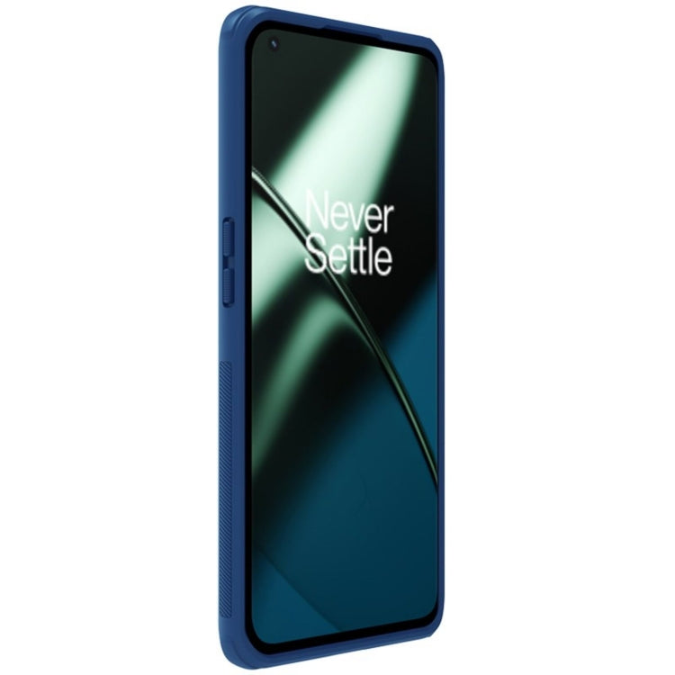 For OnePlus 11 NILLKIN Frosted Shield Pro PC + TPU Phone Case(Blue) - OnePlus Cases by NILLKIN | Online Shopping UK | buy2fix