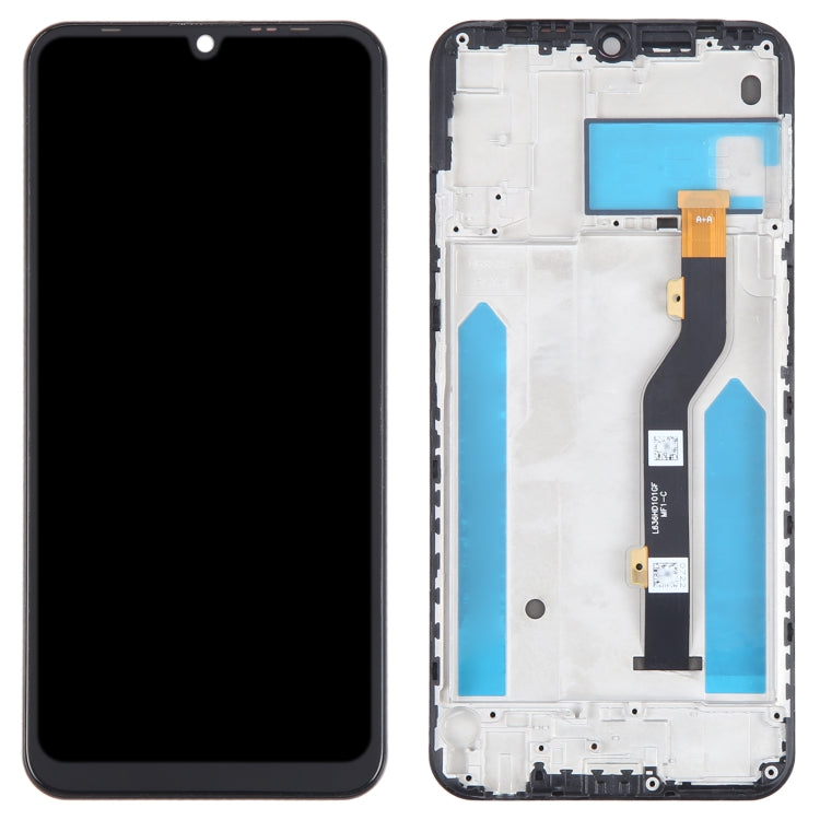 OLED LCD Screen For Tecno Phantom 9 AB7 Digitizer Full Assembly With Frame - Repair & Spare Parts by buy2fix | Online Shopping UK | buy2fix