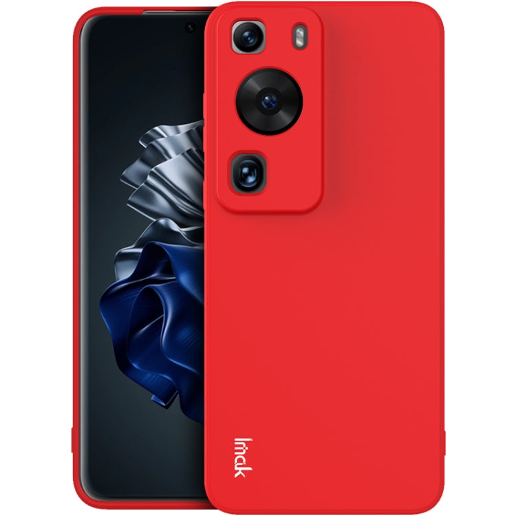 For Huawei P60 / P60 Pro imak UC-4 Series Straight Edge TPU Phone Case(Red) - Huawei Cases by imak | Online Shopping UK | buy2fix