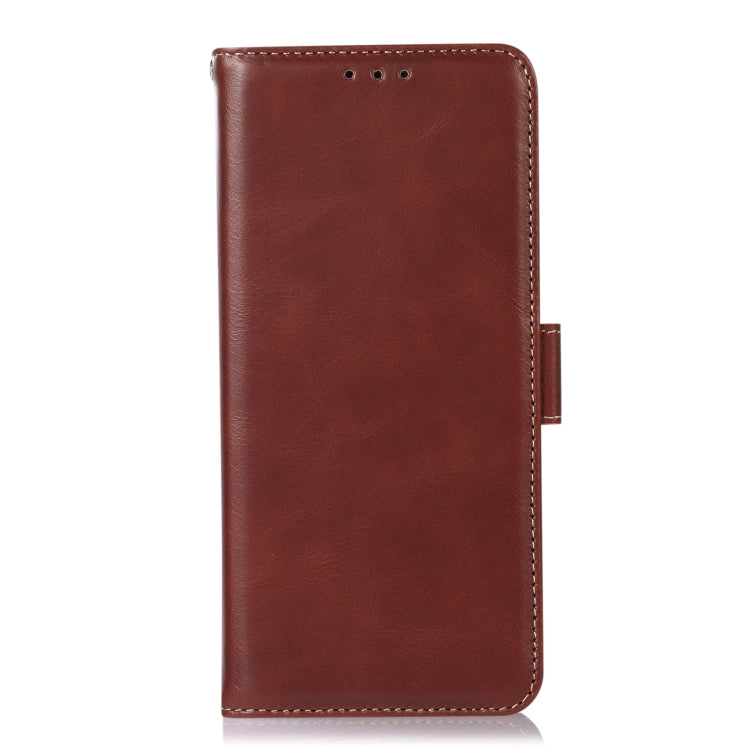 For Samsung Galaxy F14 5G Crazy Horse Top Layer Cowhide Leather Phone Case(Brown) - Galaxy Phone Cases by buy2fix | Online Shopping UK | buy2fix