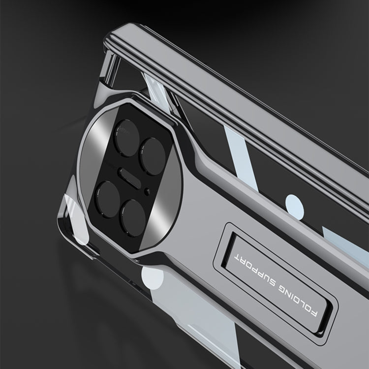 For Huawei Mate X3 GKK Integrated Magnetic Folding Supercar Phone Case(Silver) - Huawei Cases by GKK | Online Shopping UK | buy2fix