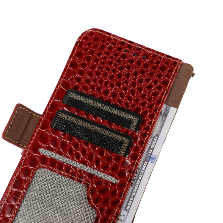 For Samsung Galaxy M54 5G Crocodile Top Layer Cowhide Leather Phone Case(Red) - Galaxy Phone Cases by buy2fix | Online Shopping UK | buy2fix