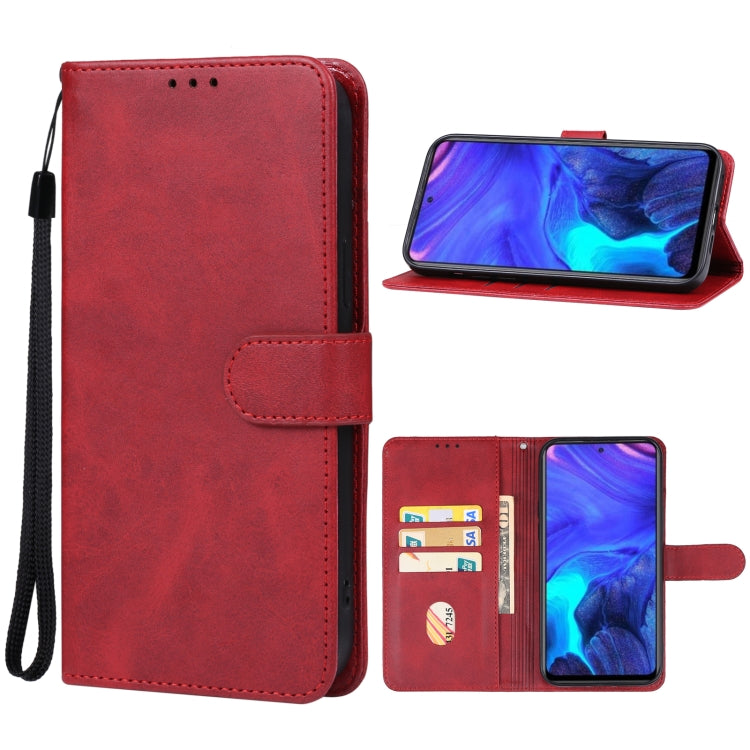 For Infinix Note 30 Leather Phone Case(Red) - Infinix Cases by buy2fix | Online Shopping UK | buy2fix