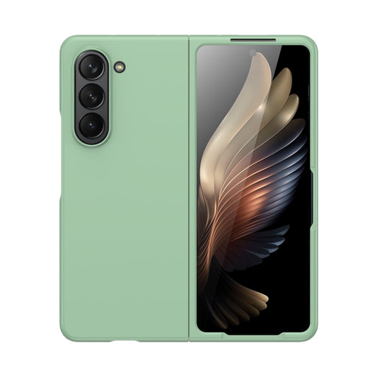 For Samsung Galaxy Z Fold5 Fuel Injection PC Skin Feel Phone Case(Mint Green) - Galaxy Z Fold5 Cases by buy2fix | Online Shopping UK | buy2fix