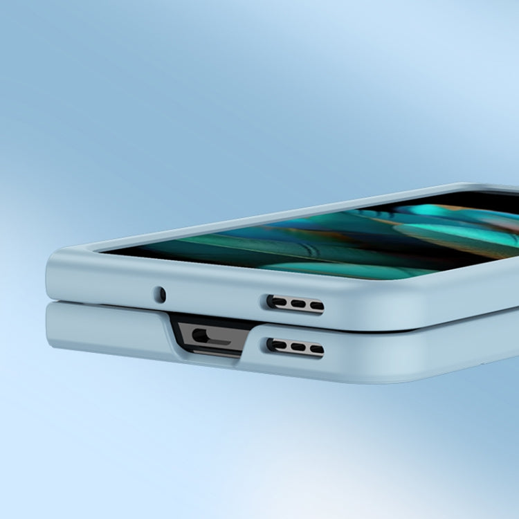 For Samsung Galaxy Z Fold5 Fuel Injection PC Skin Feel Phone Case(Purple) - Galaxy Z Fold5 Cases by buy2fix | Online Shopping UK | buy2fix