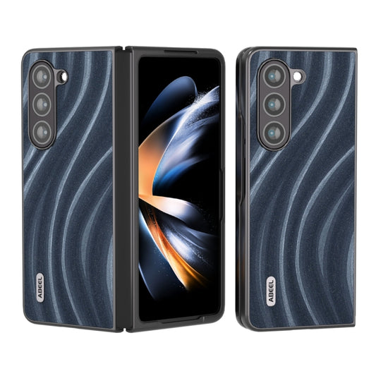 For Samsung Galaxy Z Fold5 ABEEL Galactic Pattern Protective Phone Case(Blue) - Galaxy Z Fold5 Cases by buy2fix | Online Shopping UK | buy2fix