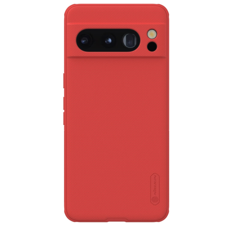 For Google Pixel 8 Pro NILLKIN Frosted Shield Pro PC + TPU Phone Case(Red) - Google Cases by NILLKIN | Online Shopping UK | buy2fix