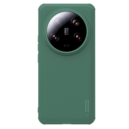 For Xiaomi 14 Ultra NILLKIN Frosted Shield Pro PC + TPU Phone Case(Green) - 14 Ultra Cases by NILLKIN | Online Shopping UK | buy2fix