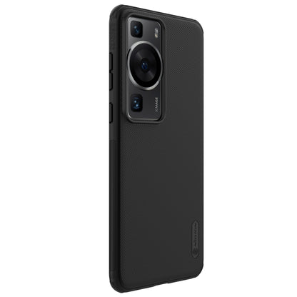 For Huawei P60 Pro / P60 NILLKIN Frosted Shield Pro PC + TPU Phone Case(Black) - Huawei Cases by NILLKIN | Online Shopping UK | buy2fix