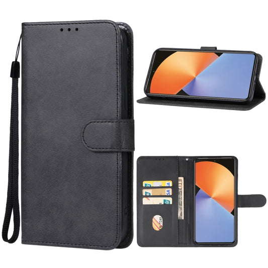 For Infinix Note 30 Pro Leather Phone Case(Black) - Infinix Cases by buy2fix | Online Shopping UK | buy2fix
