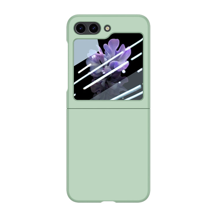 For Samsung Galaxy Z Flip5 Fuel Injection Integrated PC Skin Feel Phone Case(Mint Green) - Galaxy Z Flip5 Cases by buy2fix | Online Shopping UK | buy2fix
