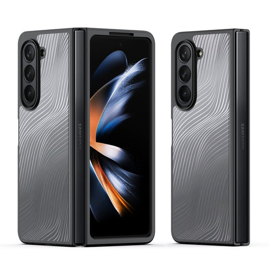 For Samsung Galaxy Z Fold5 5G DUX DUCIS Aimo Series TPU + PC Frosted Feel Phone Case(Black) - Galaxy Z Fold5 Cases by DUX DUCIS | Online Shopping UK | buy2fix
