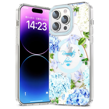 For iPhone 13 Pro MagSafe Magnetic TPU Phone Case(Small Floral) - iPhone 13 Pro Cases by buy2fix | Online Shopping UK | buy2fix