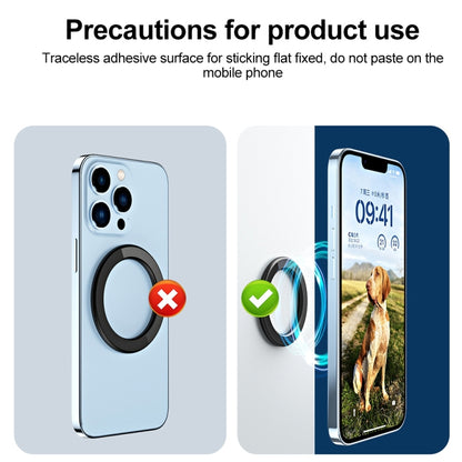 Universal Magic Wall Sticker Pad Phone Holder(Red) - Hand-Sticking Bracket by buy2fix | Online Shopping UK | buy2fix
