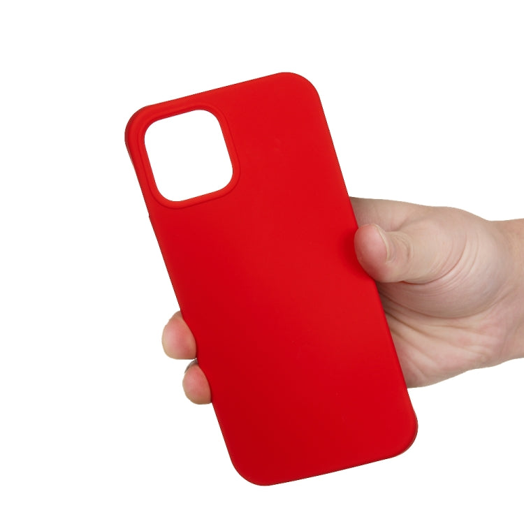For iPhone 15 Solid Color Silicone Phone Case(Red) - iPhone 15 Cases by buy2fix | Online Shopping UK | buy2fix