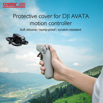 For DJI Avata Rocker / RC Motion 2 Silicone Protective Case(Grey) - Cases & Bags by STARTRC | Online Shopping UK | buy2fix