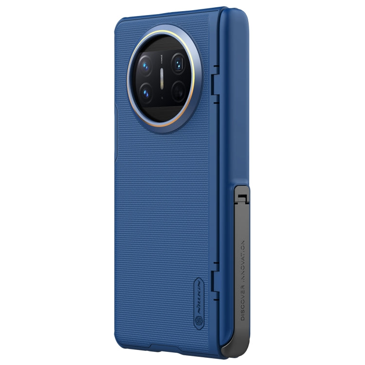 For Huawei Mate X3 NILLKIN Frosted Fold PC + TPU Phone Case(Blue) - Huawei Cases by NILLKIN | Online Shopping UK | buy2fix