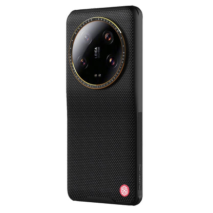 For Xiaomi 13 Ultra NILLKIN 3D Textured Nylon Fiber TPU + PC Phone Case(Black) - 13 Ultra Cases by NILLKIN | Online Shopping UK | buy2fix