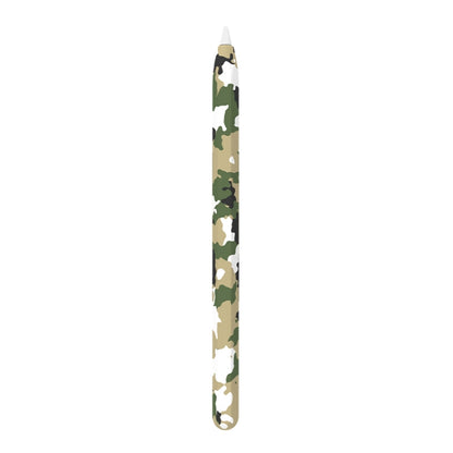 For Apple Pencil 1 LOVE MEI Camouflage Silicone Protective Pen Case(White) - Pencil Accessories by LOVE MEI | Online Shopping UK | buy2fix