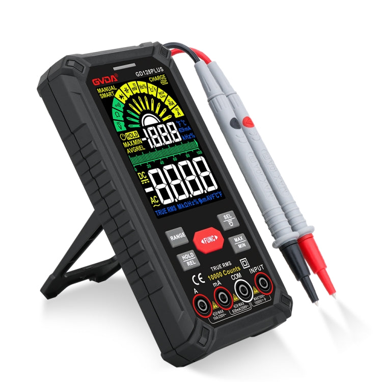 GVDA GD128PLUS Intelligent High Precision Automatic Digital Multimeter - Digital Multimeter by GVDA | Online Shopping UK | buy2fix