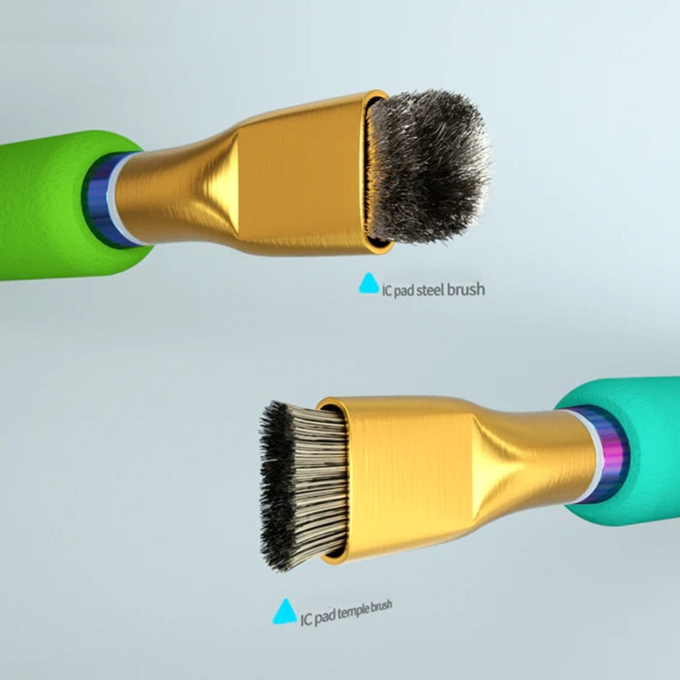 Mijing Phantom IC Pad Cleaning Steel Brush with Colorful Handle - Brushes by MIJING | Online Shopping UK | buy2fix