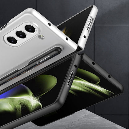 For Samsung Galaxy Z Fold5 GKK Ultra-thin Full Coverage Phone Flip Case with Pen Slot(Black) - Galaxy Z Fold5 Cases by GKK | Online Shopping UK | buy2fix