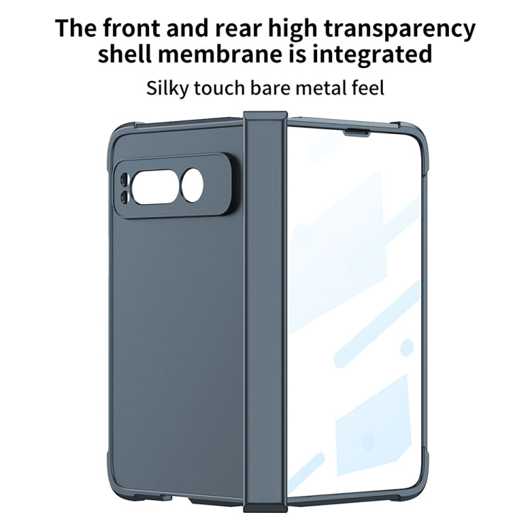 For Google Pixel Fold GKK Skin Feel Airbag Hinge Shockproof Phone Case(Black) - Google Cases by GKK | Online Shopping UK | buy2fix