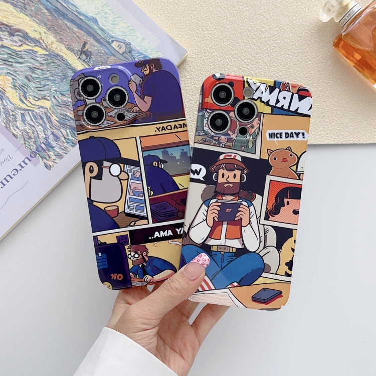 For iPhone 11 Pro Painted Pattern Precise Hole PC Phone Case(Bottle Monster) - iPhone 11 Pro Cases by buy2fix | Online Shopping UK | buy2fix