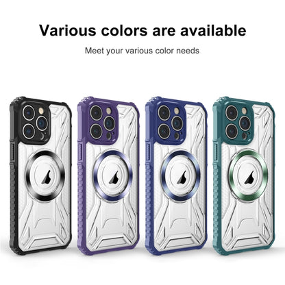 For iPhone 11 Pro CD Texture Magsafe Phone Case(Dark Purple) - iPhone 11 Pro Cases by buy2fix | Online Shopping UK | buy2fix