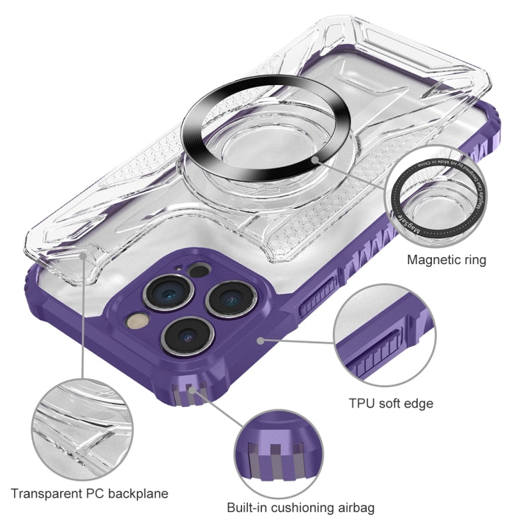 For iPhone XR CD Texture Magsafe Phone Case(Dark Purple) - More iPhone Cases by buy2fix | Online Shopping UK | buy2fix