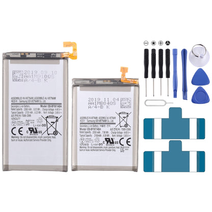 EB-BF907ABA EB-BF901ABA 1 Pair 2100mAh 2135mAh Battery Replacement For Samsung Galaxy Fold 5G - For Samsung by buy2fix | Online Shopping UK | buy2fix