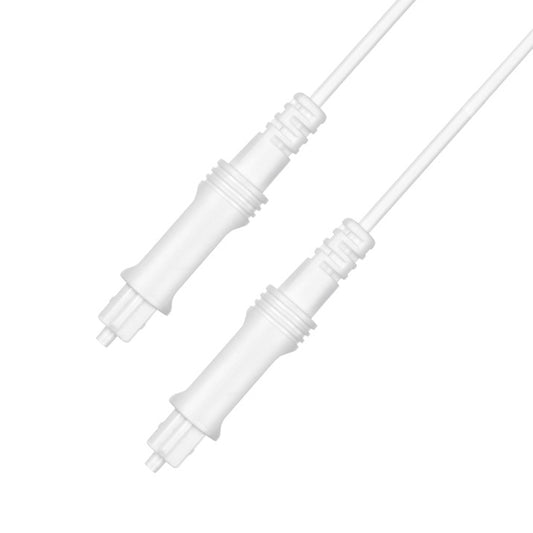8m EMK OD2.2mm Digital Audio Optical Fiber Cable Plastic Speaker Balance Cable(White) - Audio Optical Cables by EMK | Online Shopping UK | buy2fix