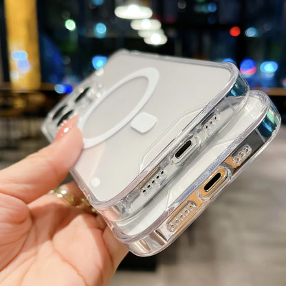 For iPhone 14 Plus MagSafe Space Phone Case(Transparent) - iPhone 14 Plus Cases by buy2fix | Online Shopping UK | buy2fix