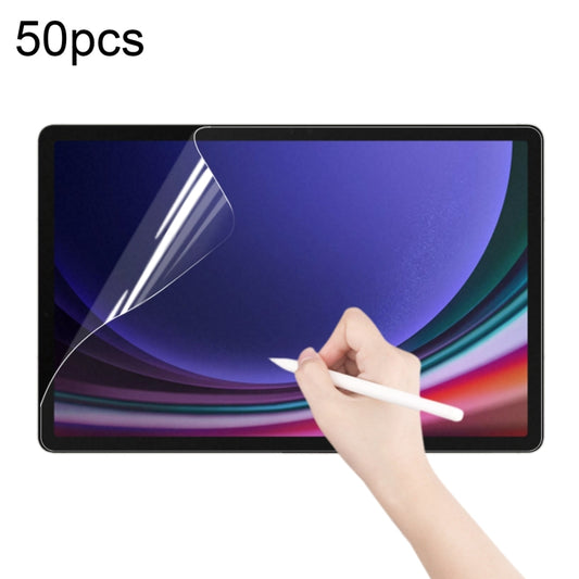 For Samsung Galaxy Tab S9 50pcs Matte Paperfeel Screen Protector - Tab S9 Tempered Glass by buy2fix | Online Shopping UK | buy2fix