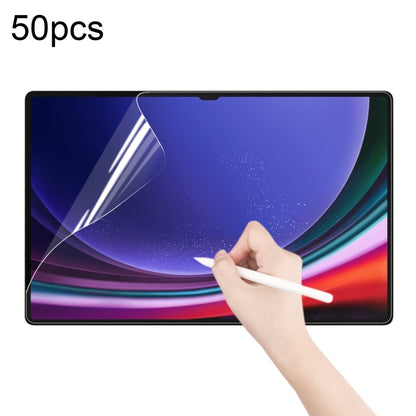 For Samsung Galaxy Tab S9 Ultra 50pcs Matte Paperfeel Screen Protector - Tab S9 Ultra Tempered Glass by buy2fix | Online Shopping UK | buy2fix