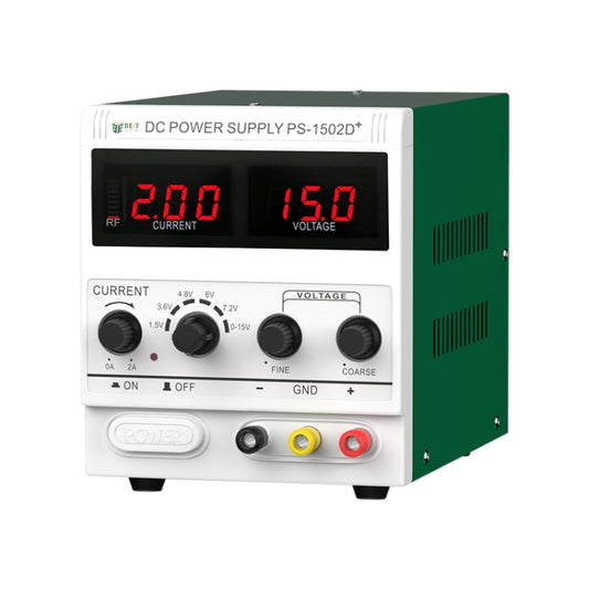 BEST 1502D+ 15V / 2A Digital Display DC Regulated Power Supply, 110V US Plug - Power Supply by BEST | Online Shopping UK | buy2fix