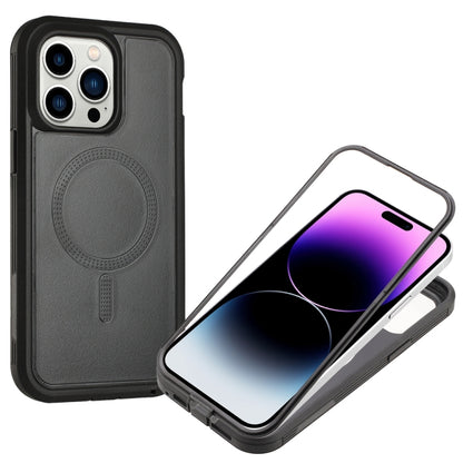 For iPhone 15 Pro Max Defender Series XT MagSafe Magnetic PC + TPU Shockproof Phone Case(Black) - iPhone 15 Pro Max Cases by buy2fix | Online Shopping UK | buy2fix