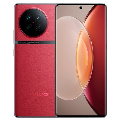 vivo X90s 5G,Triple Back Cameras, 12GB+512GB, Face ID Screen Fingerprint Identification, 6.78 inch Android 13.0 OriginOS 3 Dimensity 9200+ Octa Core, NFC, OTG, Network: 5G, Support Google Play(Red) - vivo by vivo | Online Shopping UK | buy2fix