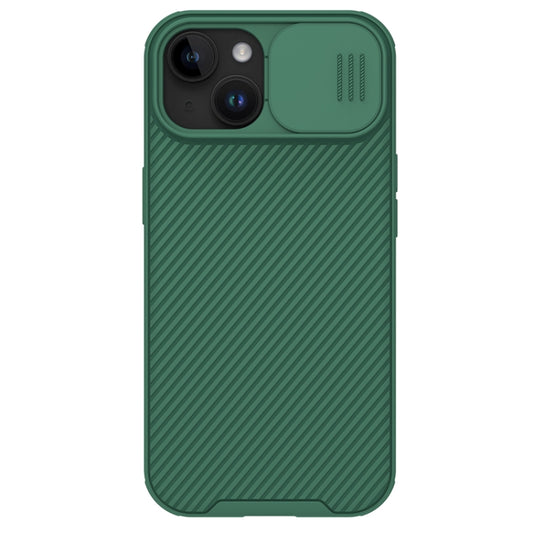 For iPhone 15 Plus NILLKIN CamShield Pro PC Phone Case(Green) - iPhone 15 Plus Cases by NILLKIN | Online Shopping UK | buy2fix