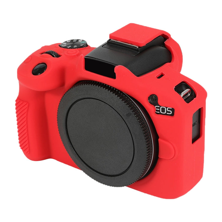 For Canon EOS R50 Soft Silicone Protective Case(Red) - Protective Case by buy2fix | Online Shopping UK | buy2fix