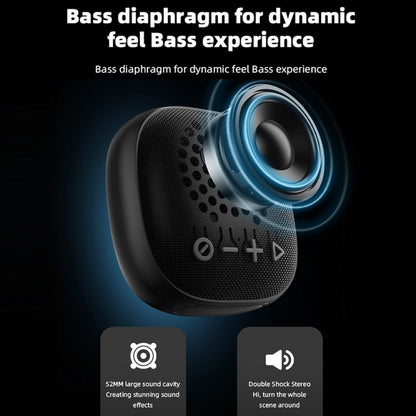 T&G TG-813 2 in 1 TWS Bluetooth Speaker Earphone with Charging Box(Black) - Mini Speaker by T&G | Online Shopping UK | buy2fix