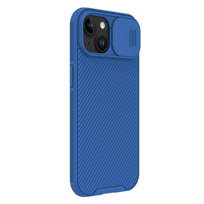 For iPhone 15 NILLKIN CamShield Pro Magnetic Magsafe Phone Case(Blue) - iPhone 15 Cases by NILLKIN | Online Shopping UK | buy2fix