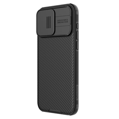 For iPhone 15 Pro NILLKIN CamShield Pro PC Phone Case(Black) - iPhone 15 Pro Cases by NILLKIN | Online Shopping UK | buy2fix