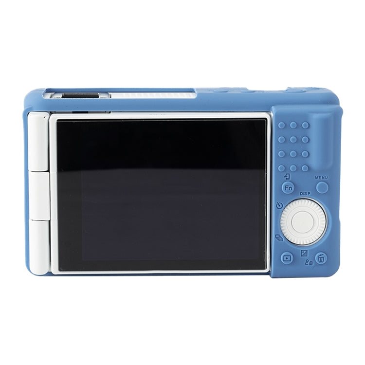 For Sony ZV-1F / ZV1 M2 Soft Silicone Protective Case(Blue) - Protective Case by buy2fix | Online Shopping UK | buy2fix