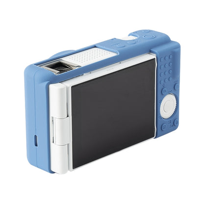 For Sony ZV-1F / ZV1 M2 Soft Silicone Protective Case(Blue) - Protective Case by buy2fix | Online Shopping UK | buy2fix