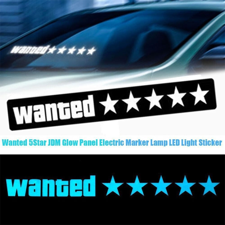 EL Luminous Car Stickers Cold Light Car Stickers Car Luminous Pattern Decoration(Tik Tok) - Decorative Sticker by buy2fix | Online Shopping UK | buy2fix