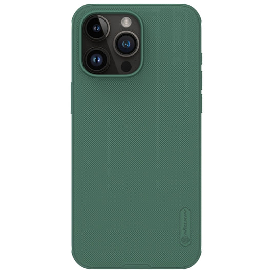 For iPhone 15 Pro Max NILLKIN Frosted Shield Pro PC + TPU Phone Case(Green) - iPhone 15 Pro Max Cases by NILLKIN | Online Shopping UK | buy2fix